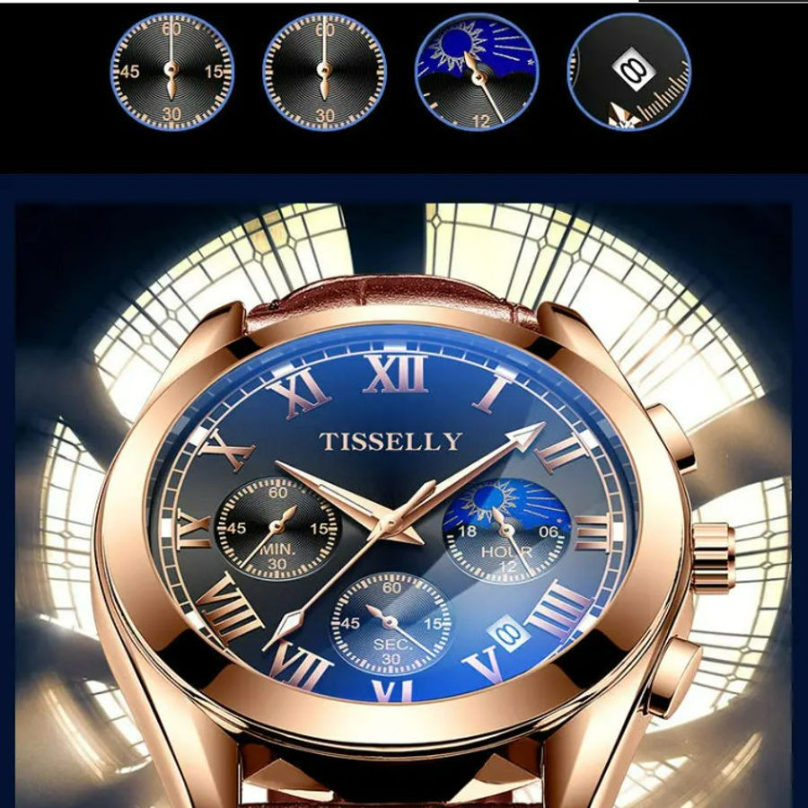 ساعت مچی عقربه‌ای مردانه تیسلی مدل 6602T