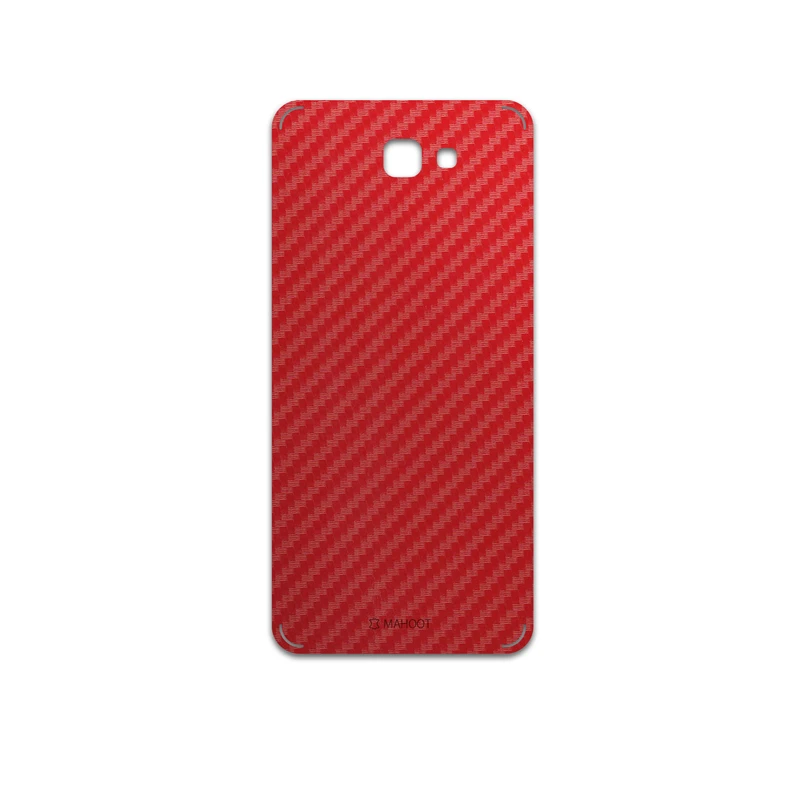 برچسب پوششی ماهوت مدل Red-Fiber مناسب برای گوشی موبایل سامسونگ Galaxy J7 Prime