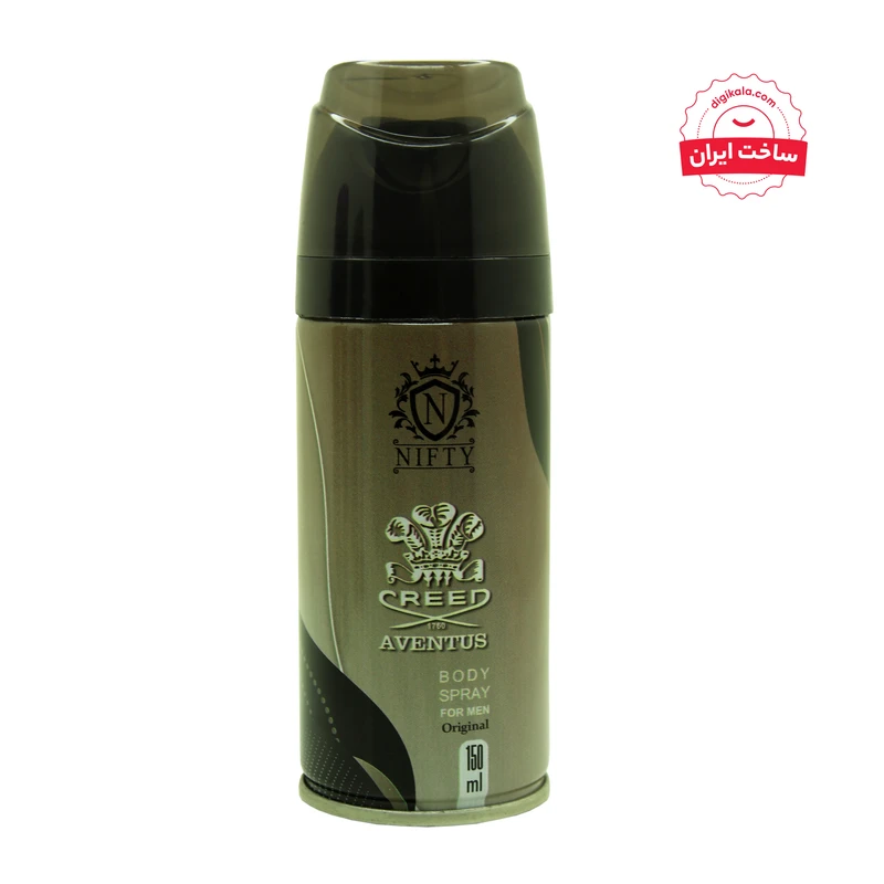 اسپری خوشبو کننده بدن مردانه نیفتی مدل اونتوس  حجم 150 میلی لیتر