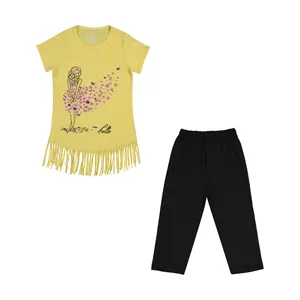 ست تی شرت و شلوارک دخترانه سون پون مدل 1391736-16