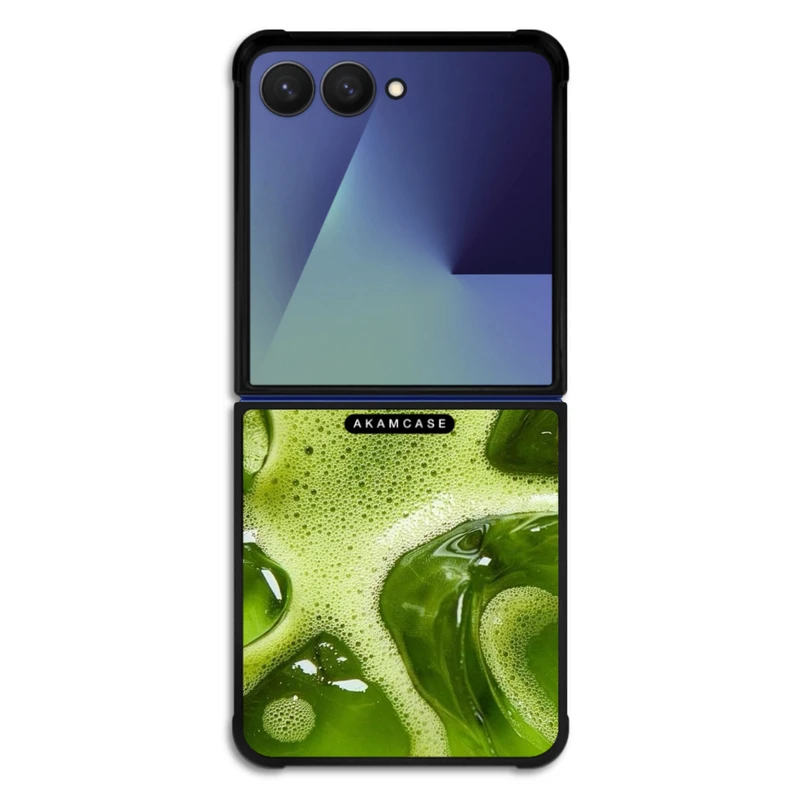 کاور آکام مدل AMC-WSGZFLIP7-MATCHA-2 مناسب برای گوشی موبایل سامسونگ Galaxy Z Flip 7