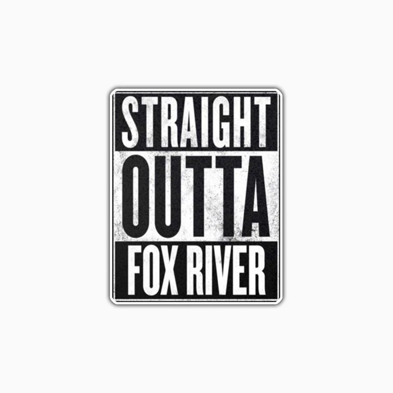 استیکر لپ تاپ و موبایل بووم طرح سریال فرار از زندان کد WR55