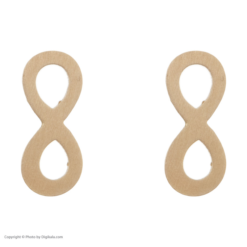گوشواره طلا 18 عیار زنانه مایا ماهک مدل ME0948 - 2