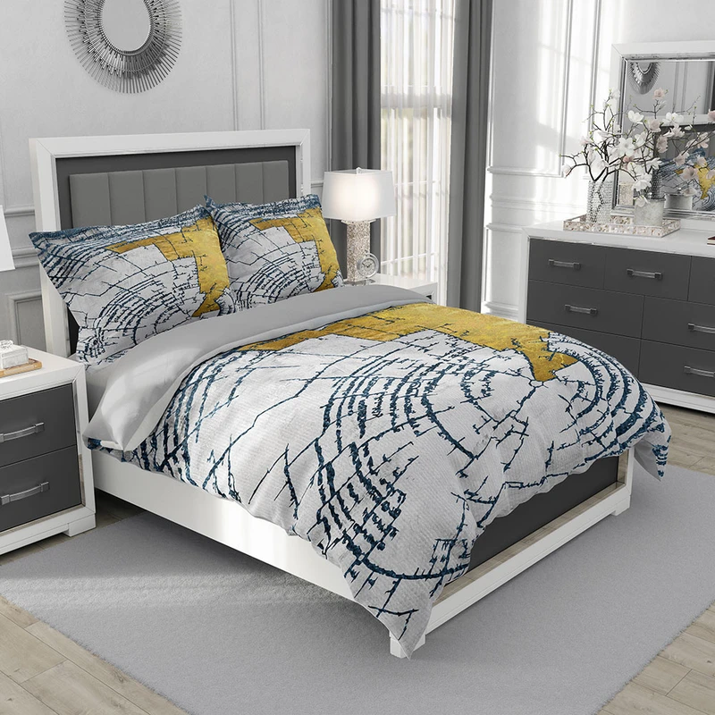 سرویس روتختی تک نفره 5 تکه نوپه هوم مدل تنه درخت T6176