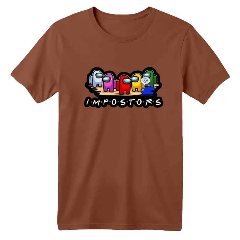 تی شرت آستین کوتاه بچگانه مدل امانگ آس کد 1