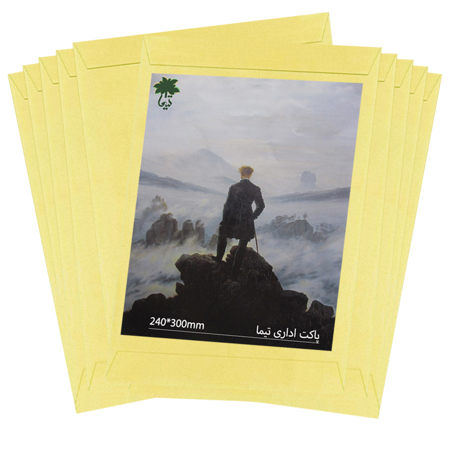 پاکت تیما مدل MONARC بسته 10 عددی