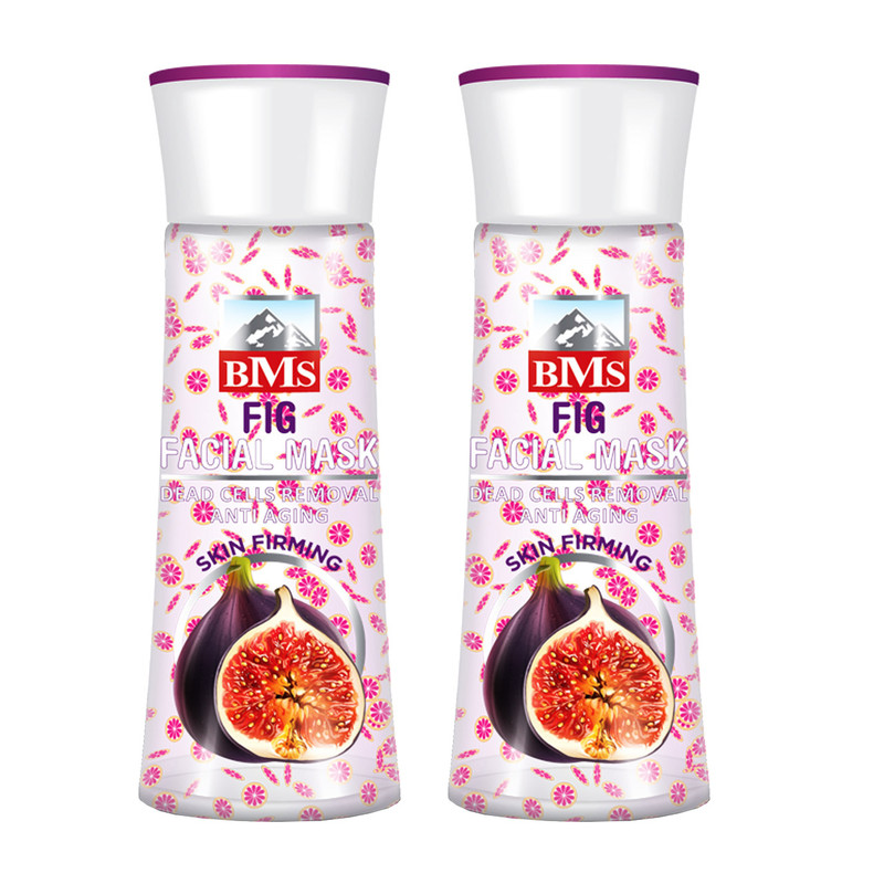 ماسک صورت بی ام اس مدل Fig حجم 160 میلی لیتر مجموعه 2 عددی