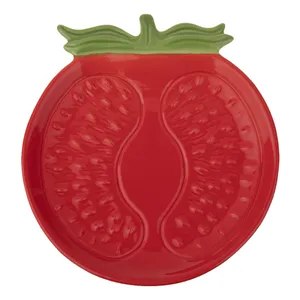 ظرف سرو بنیکو طرح گوجه کد CE2147