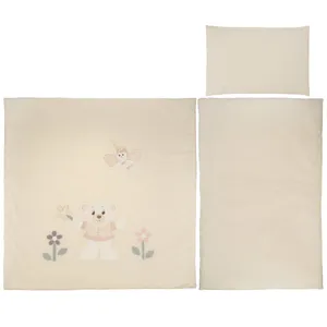 سرویس 3 تکه لحاف کودک مدل Bear And Butterfly