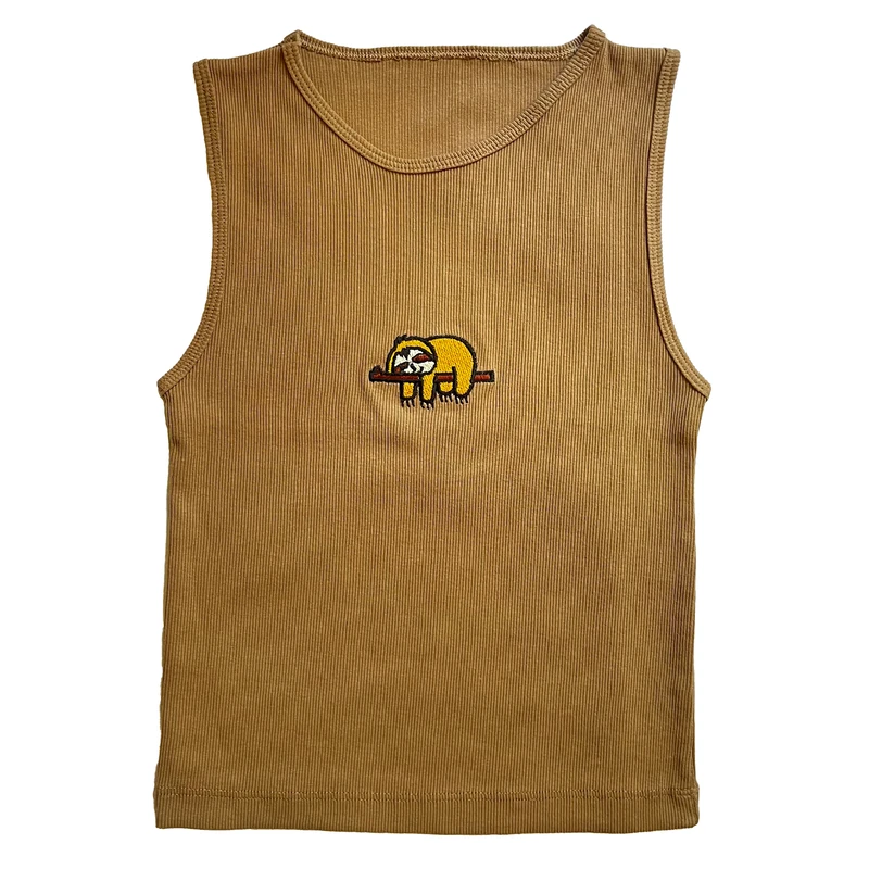 کراپ‌تاپ زنانه مدل کبریتی آستین حلقه ای گلدوزی تنبل