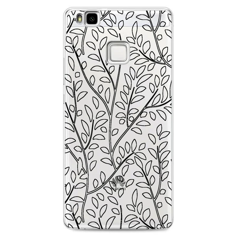 کاور مگافون طرح برگ مدل C45-B مناسب برای گوشی موبایل هوآوی P9 lite