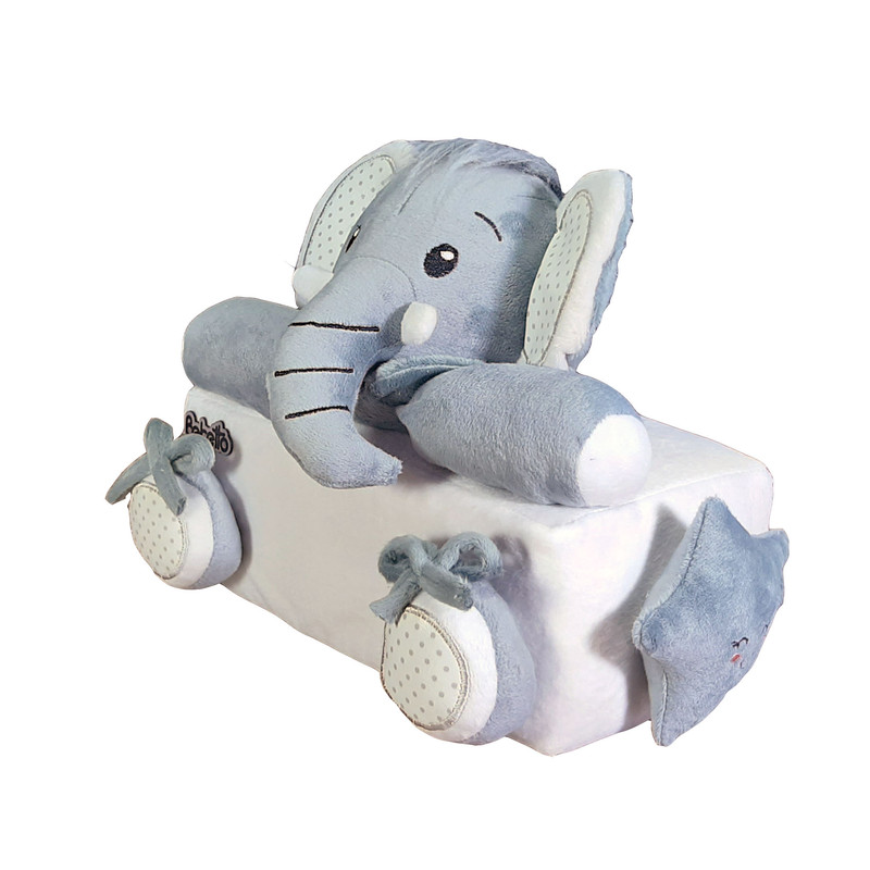 کاور دستمال کاغذی و سطل کودک مدل فیل