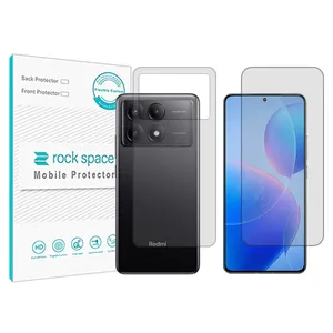 Rockspace transparent screen protector HyGEL model suitable for Xiaomi Redmi K70 Pro mobile phone with back protector