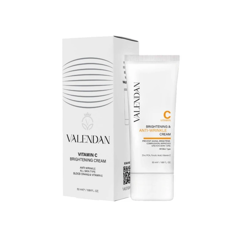 کرم روشن کننده ولندان مدل ویتامین سی حجم 50 میلی لیتر