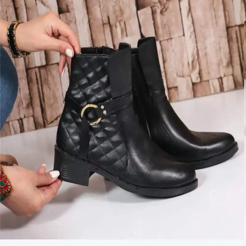 نیم بوت زنانه مدل حلقه کد 003