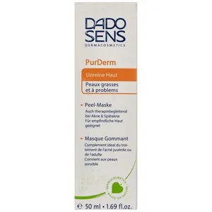 ماسک پاک کننده عمیق صورت ددوسنس سری Purderm حجم 50 میلی‌لیتر
