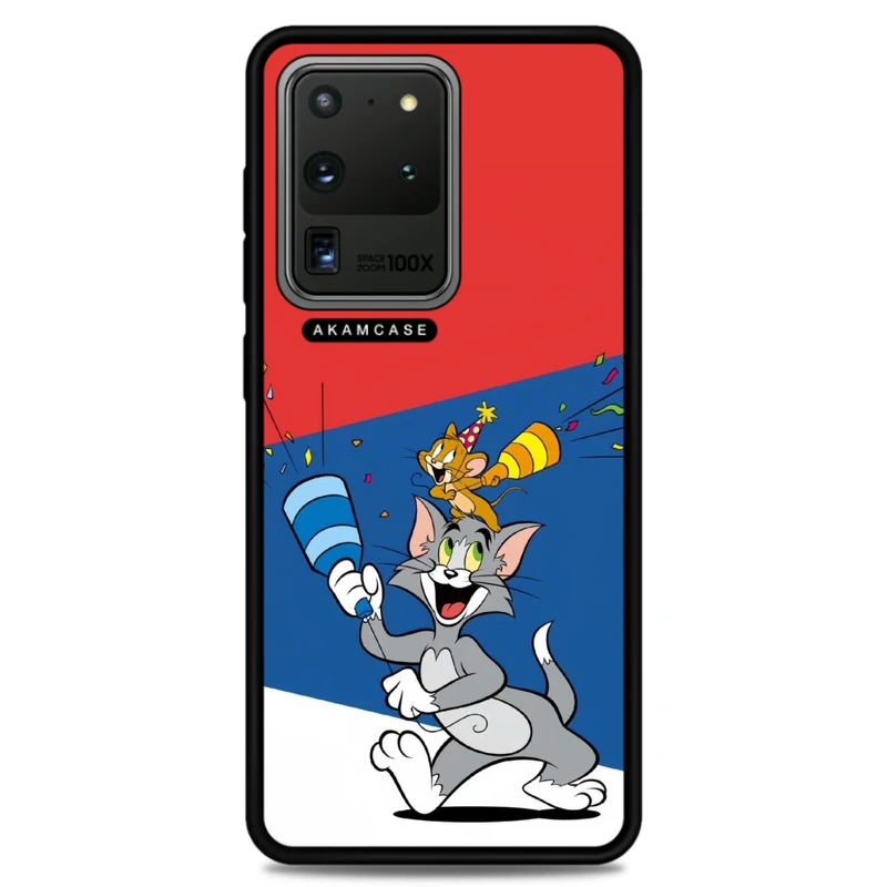 کاور آکام مدل AMC-WSGS20U-TOM & JERRY16 مناسب برای گوشی موبایل سامسونگ Galaxy S20 Ultra