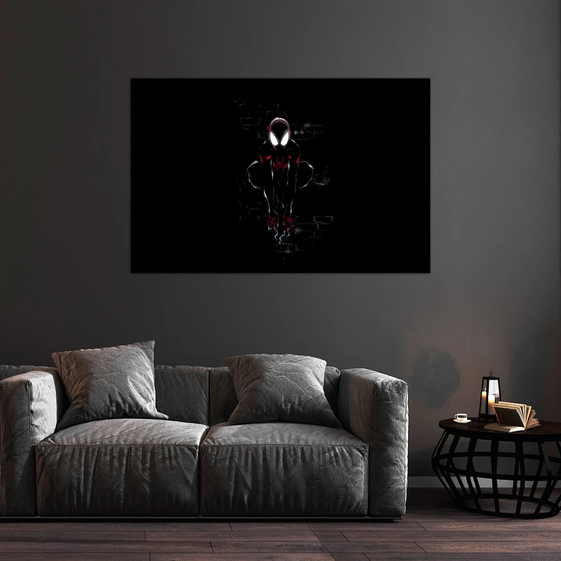 تابلو بکلیت طرح انیمیشن مرد عنکبوتی مدل B-bu1307