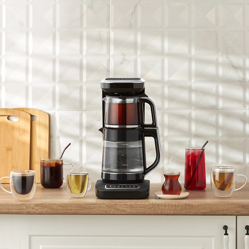 چای‌ساز روی هم کاراجا مدل Caysever Robotea Pro