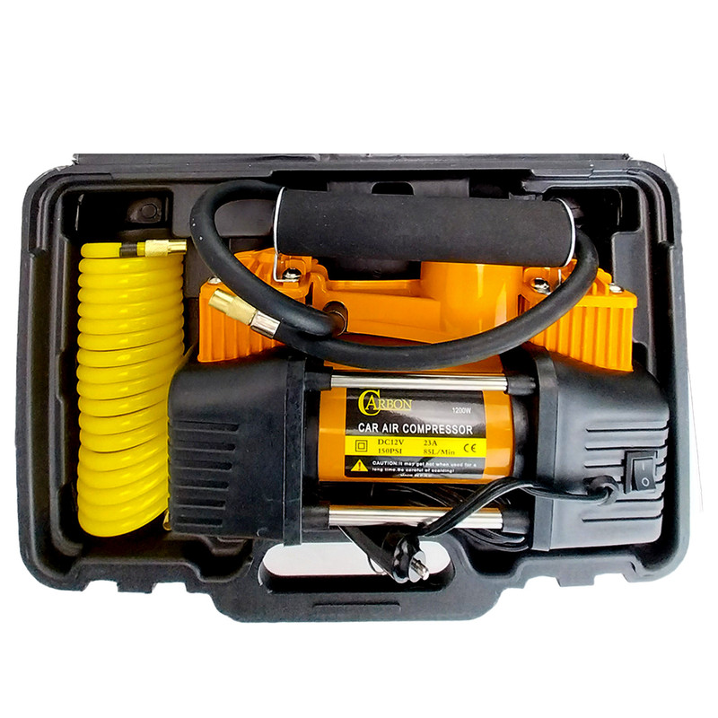کمپرسور باد فندکی کربن مدل 1200W مجموعه 15 عددی
