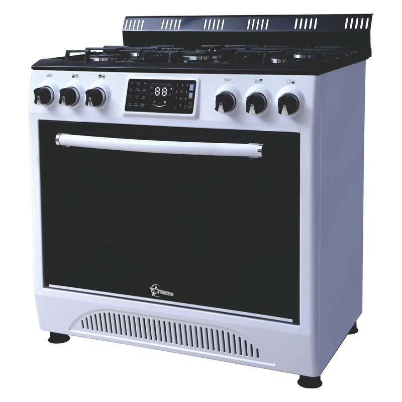 اجاق گاز 5 شعله سی.ار استار استیل مدل 0026