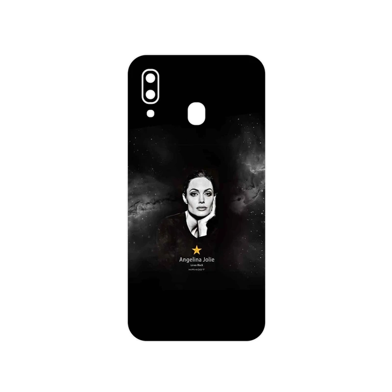 برچسب پوششی ماهوت مدل Angelina Jolie مناسب برای گوشی موبایل سامسونگ Galaxy M10s