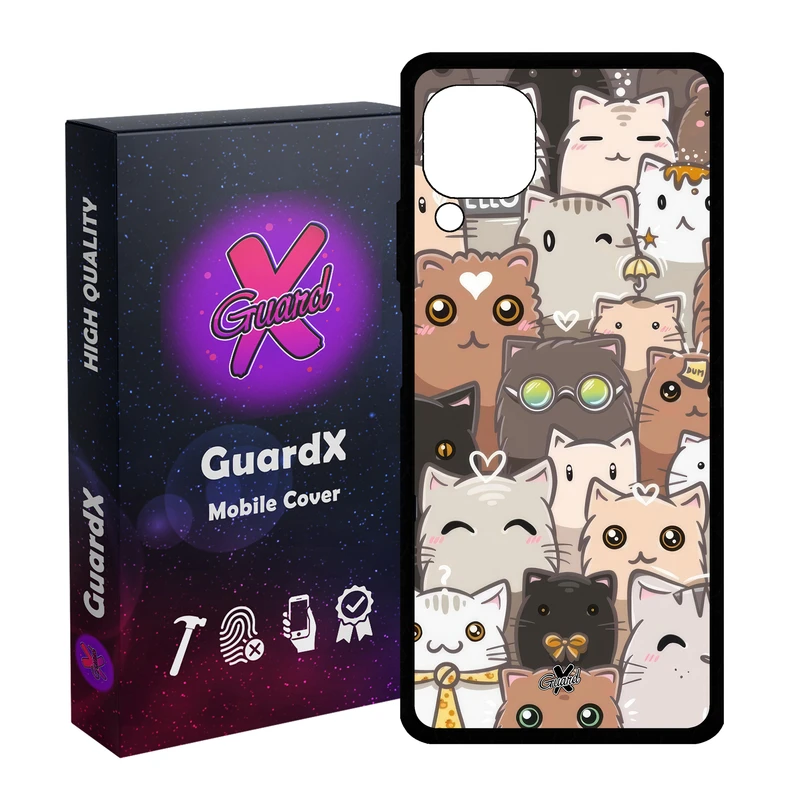 کاور گارد ایکس طرح Cat مدل Glass10674 مناسب برای گوشی موبایل هوآوی Nova 7i / Nova 6 SE / P40 Lite