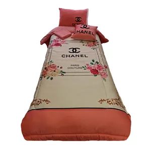 سرویس خواب طرح سه بعدی کد 111 یک نفره 4 تکه