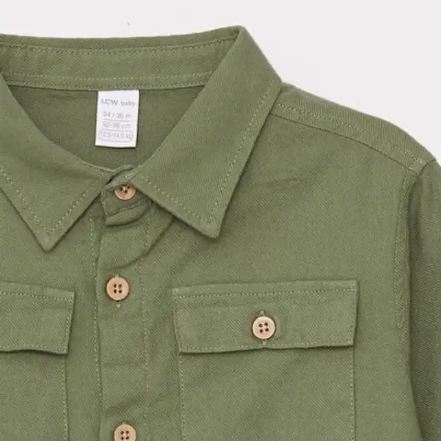 پیراهن پسرانه ال سی وایکیکی مدل grn001