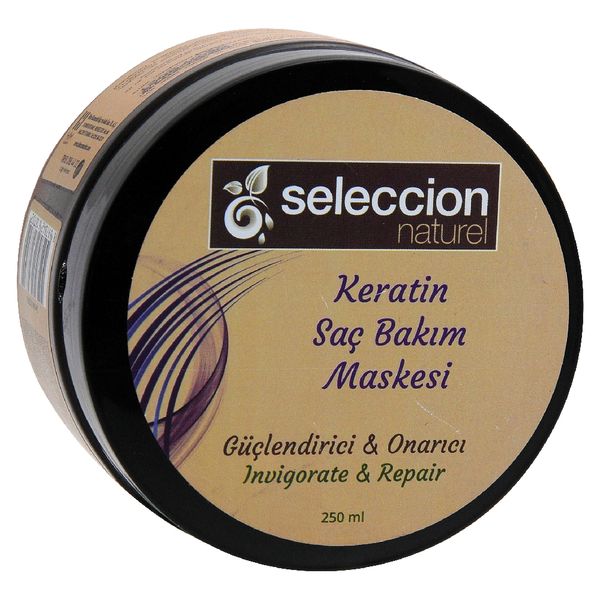 ماسک مو سلکشن مدل کراتین حجم 250 میلی لیتر