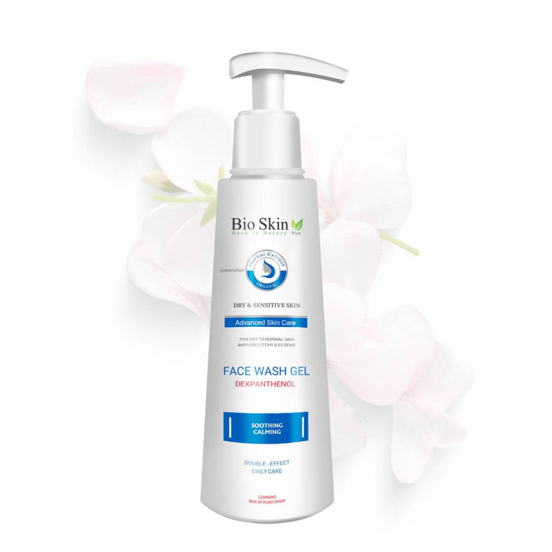 ژل شست و شوی صورت بایو اسکین مدل Soothing حجم 200 میلی لیتر ژل شست و شوی صورت بایو اسکین مدل Soothing حجم 200 میلی لیتر