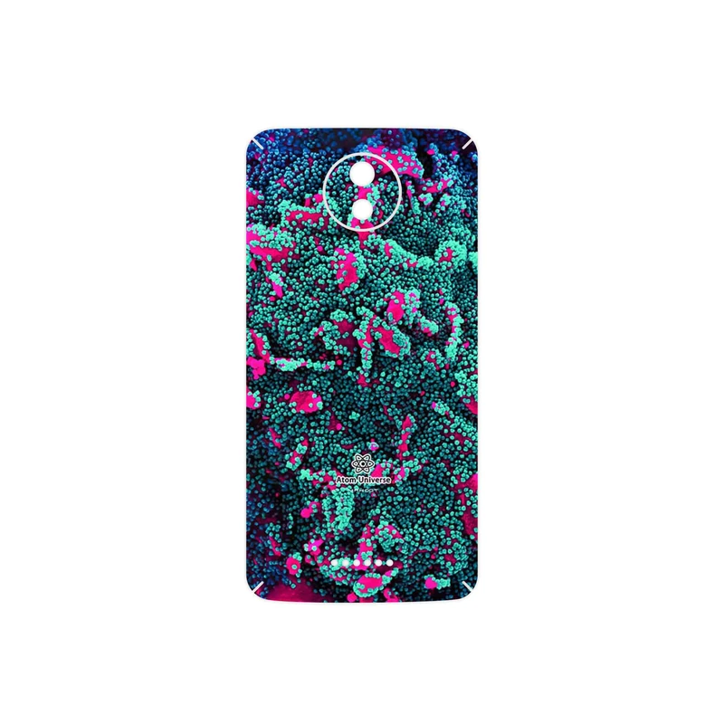 برچسب پوششی ماهوت مدل Atom Universe 8 مناسب برای گوشی موبایل موتورولا Moto C Plus