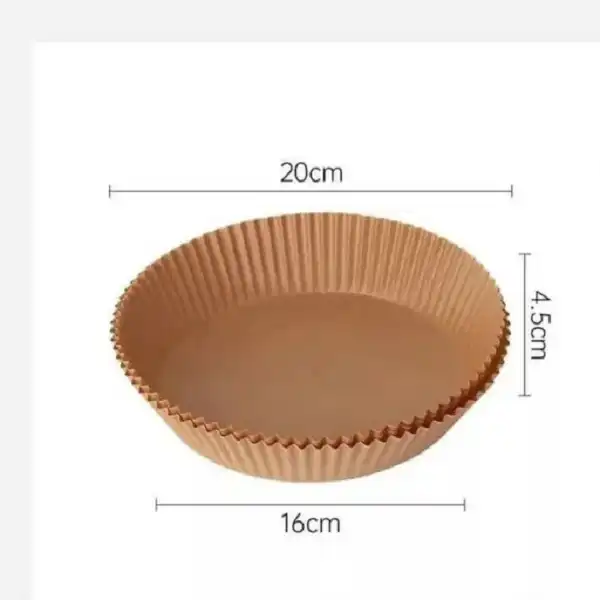 کاغذ سرخ کن مدل ایر فرایر گرد pe803 بسته 50 عددی