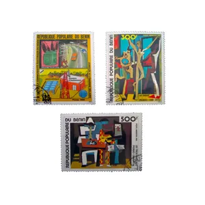  تمبر یادگاری طرح هنری  کد ho-900 مجموعه 3 عددی