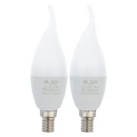  لامپ ال ای دی 7 وات اشکی افراتاب مدل AF-TC37-7W پایه E14 بسته 2 عددی