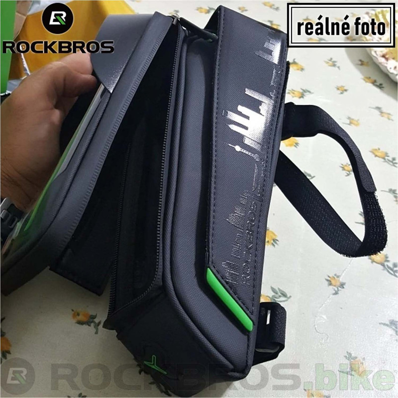 کیف جلوی فرمان دوچرخه راک براس مدل handlebar bag کد 2049