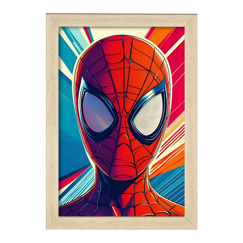 تابلو خندالو مدل مرد عنکبوتی (Spider Man) کد F7987