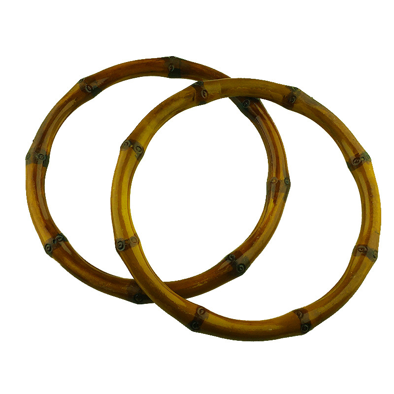 دسته کیف طرح بامبو مدل دایره کد RND-2x بسته 2 عددی