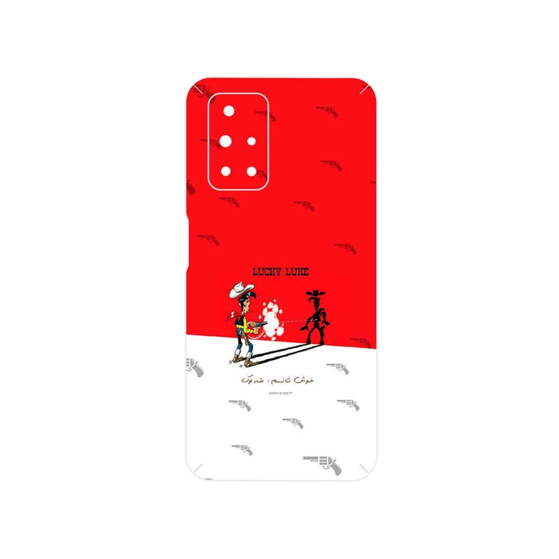 برچسب پوششی ماهوت مدل Lucky Luke مناسب برای گوشی موبایل شیائومی Redmi 10 Prime
