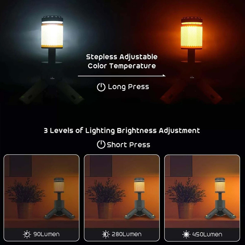 چراغ کمپینگ توبیز مدل 450LM کد 1715