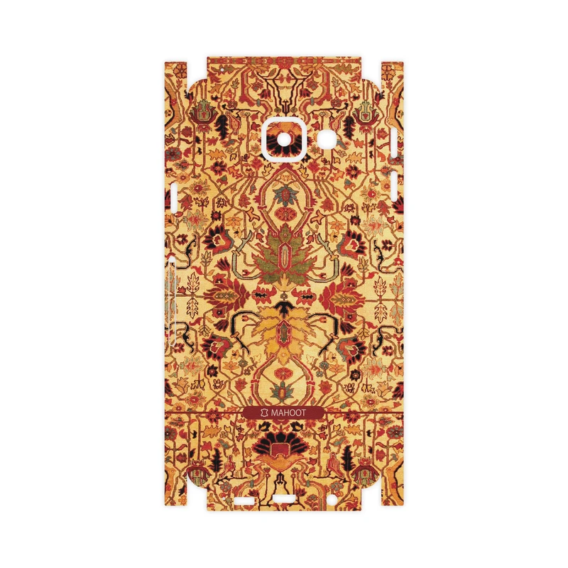 برچسب پوششی ماهوت مدل Persian-Carpet-Yellow-FullSkin مناسب برای گوشی موبایل سامسونگ Galaxy A3 2016