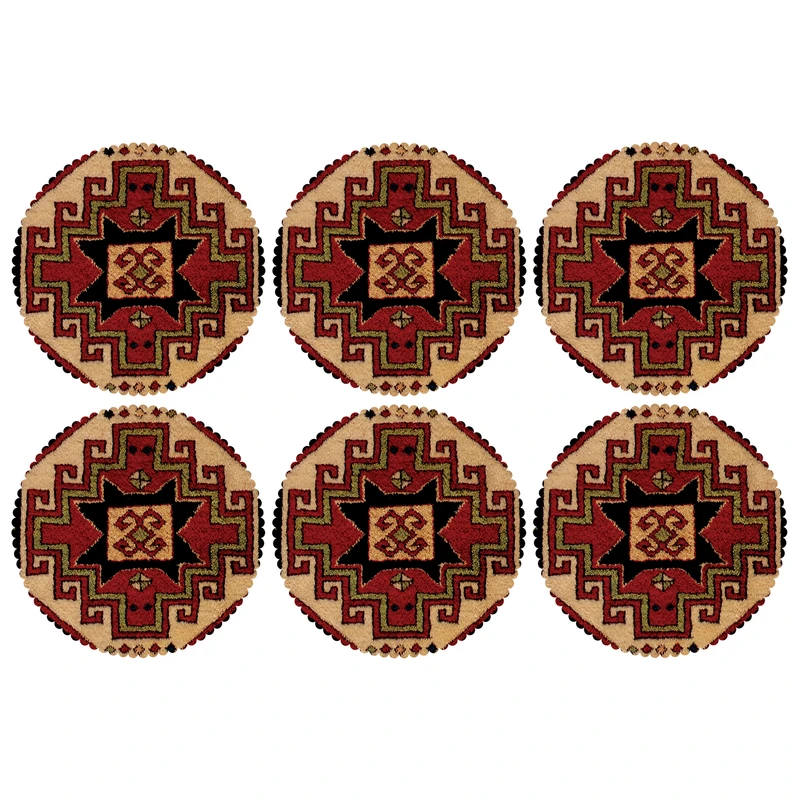 زیر لیوانی مدل C2-42457 بسته 6 عددی