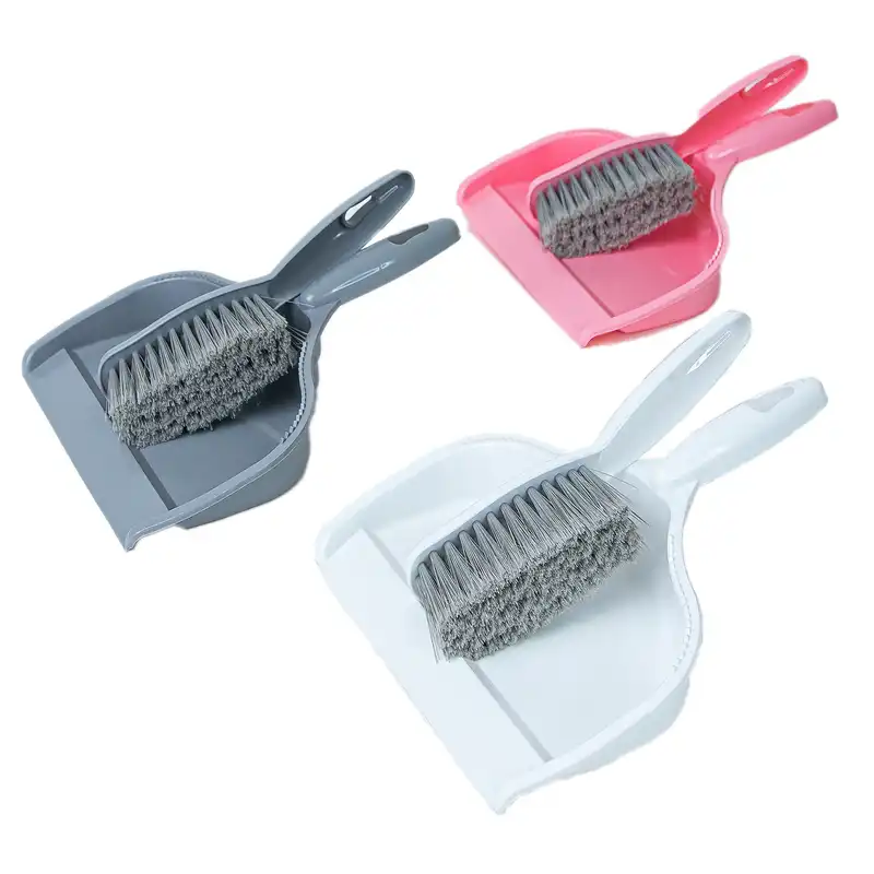 ست جارو و خاک انداز مدل دستی گلسا کد P-215