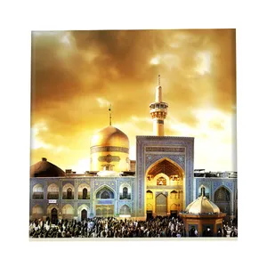 کاشی طرح مشهد حرم امام رضا کد f208