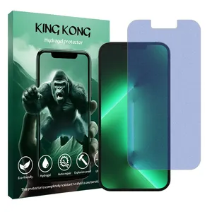 King Kong Tough model Matte anti-blue ray screen protector suitable for Apple iPhone 13 Pro Max mobile phone
