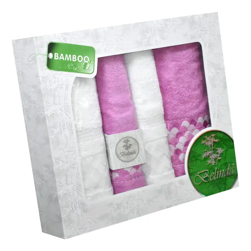 سرویس حوله 4 تکه بلیندا مدل Jakarli