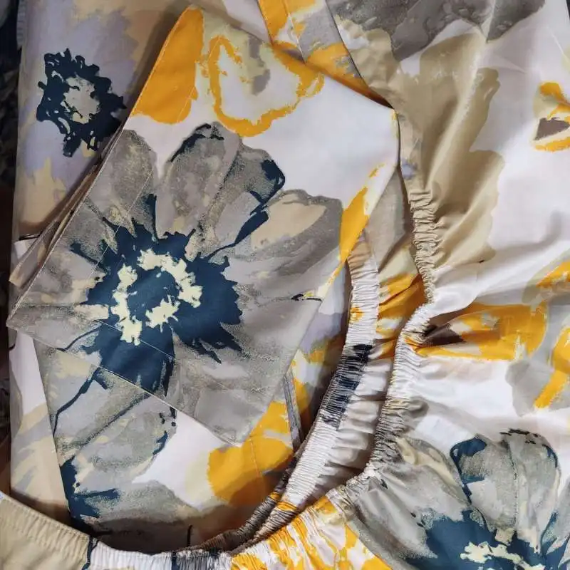 پارچه ملحفه مدل گل آفتابگردان