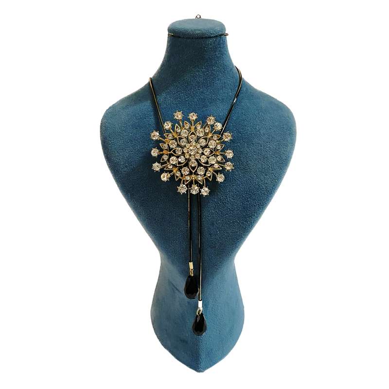 گردنبند دخترانه مدل نگین