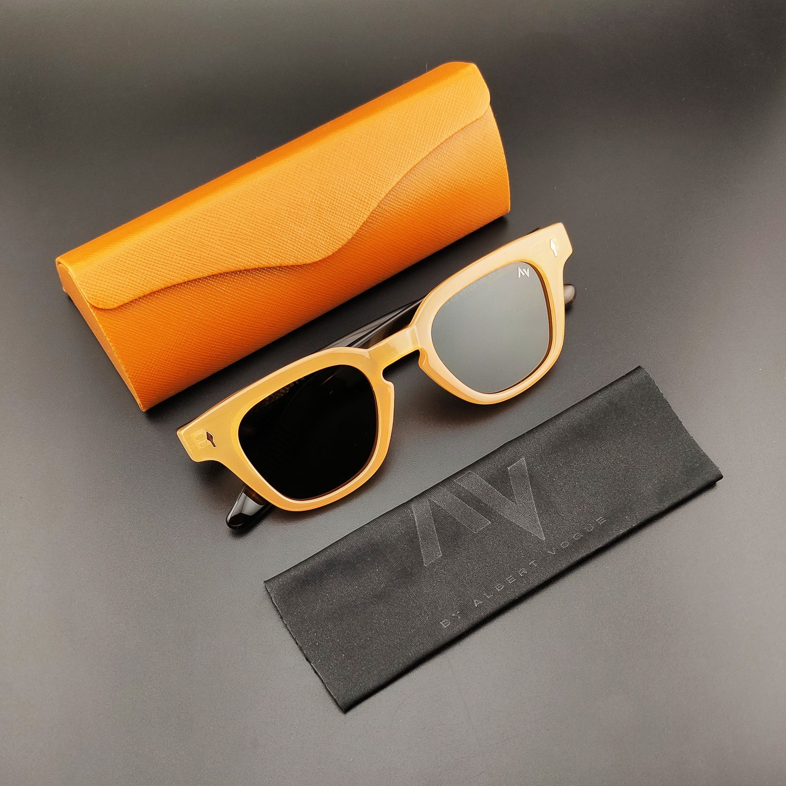 عینک آفتابی آلبرت وگ مدل S31110C3 Acetate Avantgarde Visionary -  - 9