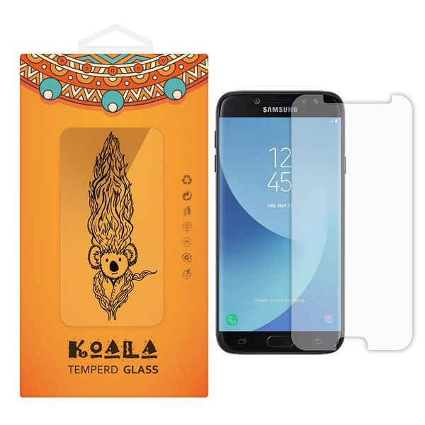 محافظ صفحه نمایش شیشه ای کوالا مدل Tempered مناسب برای گوشی موبایل سامسونگ Galaxy J7 Pro محافظ صفحه نمایش شیشه ای کوالا مدل Tempered مناسب برای گوشی موبایل سامسونگ Galaxy J7 Pro